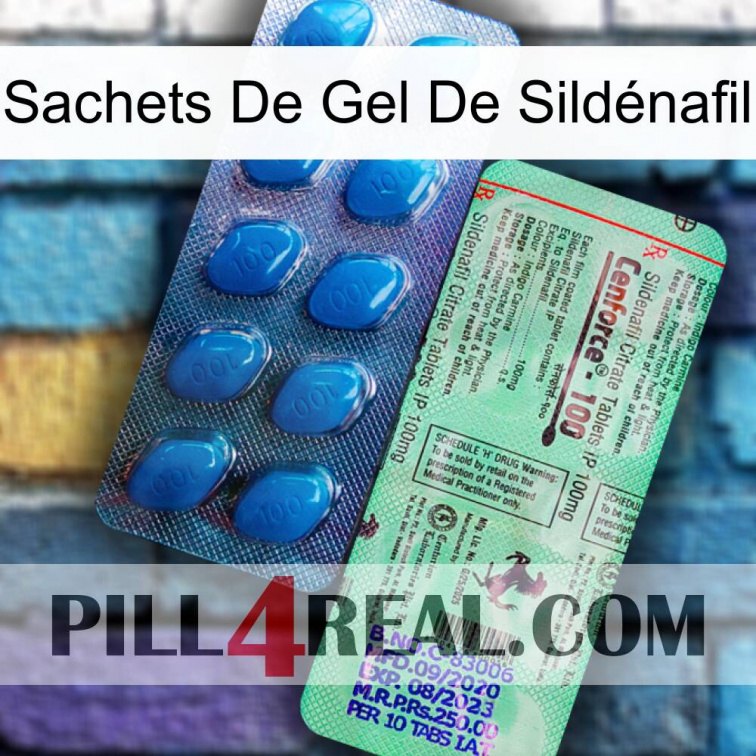 Sachets De Gel De Sildénafil new02